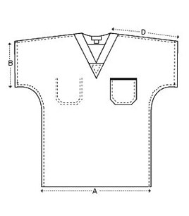 Unisex Reversible Surgery Blouse